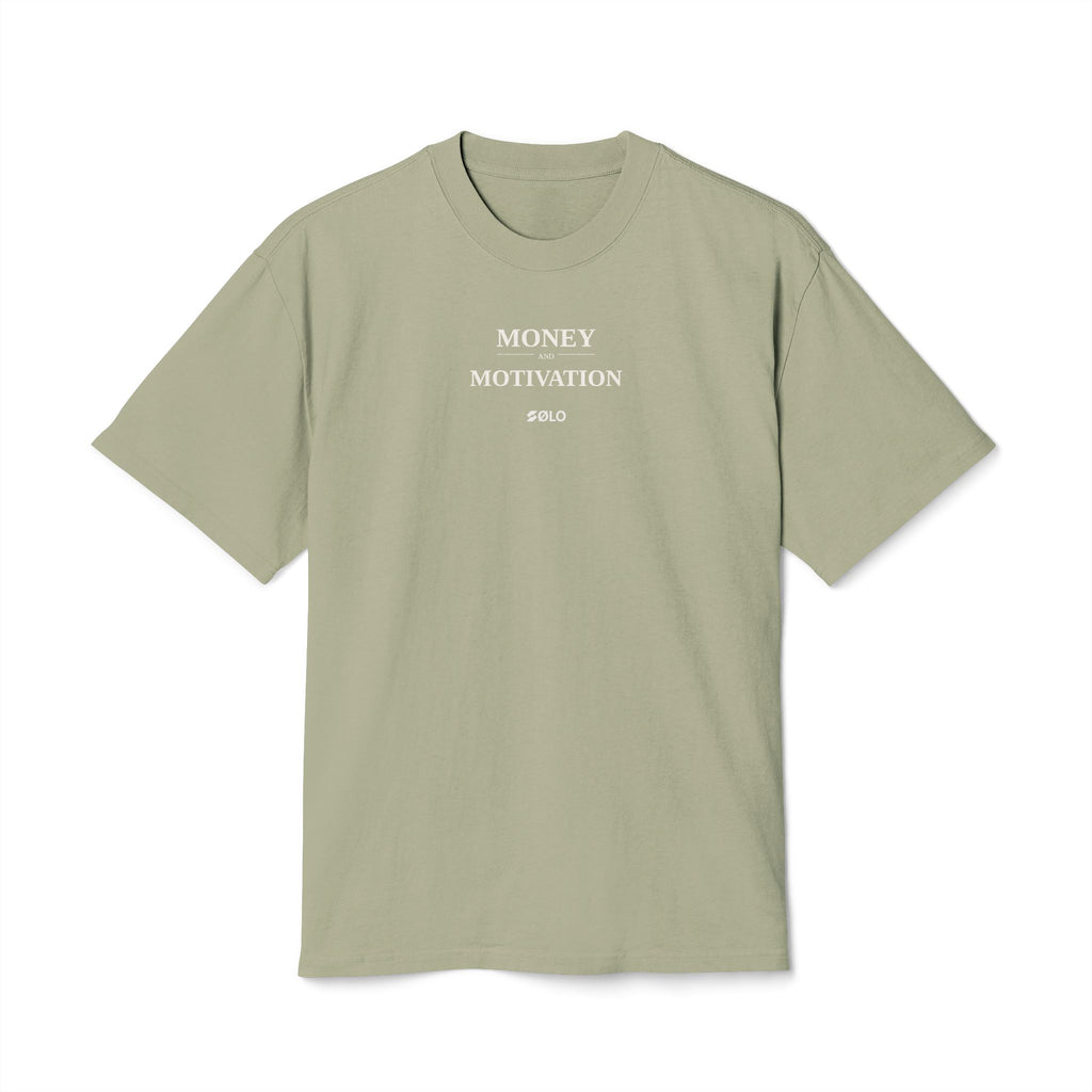 Money & Motivation Tee — Casual Everyday Graphic Shirt