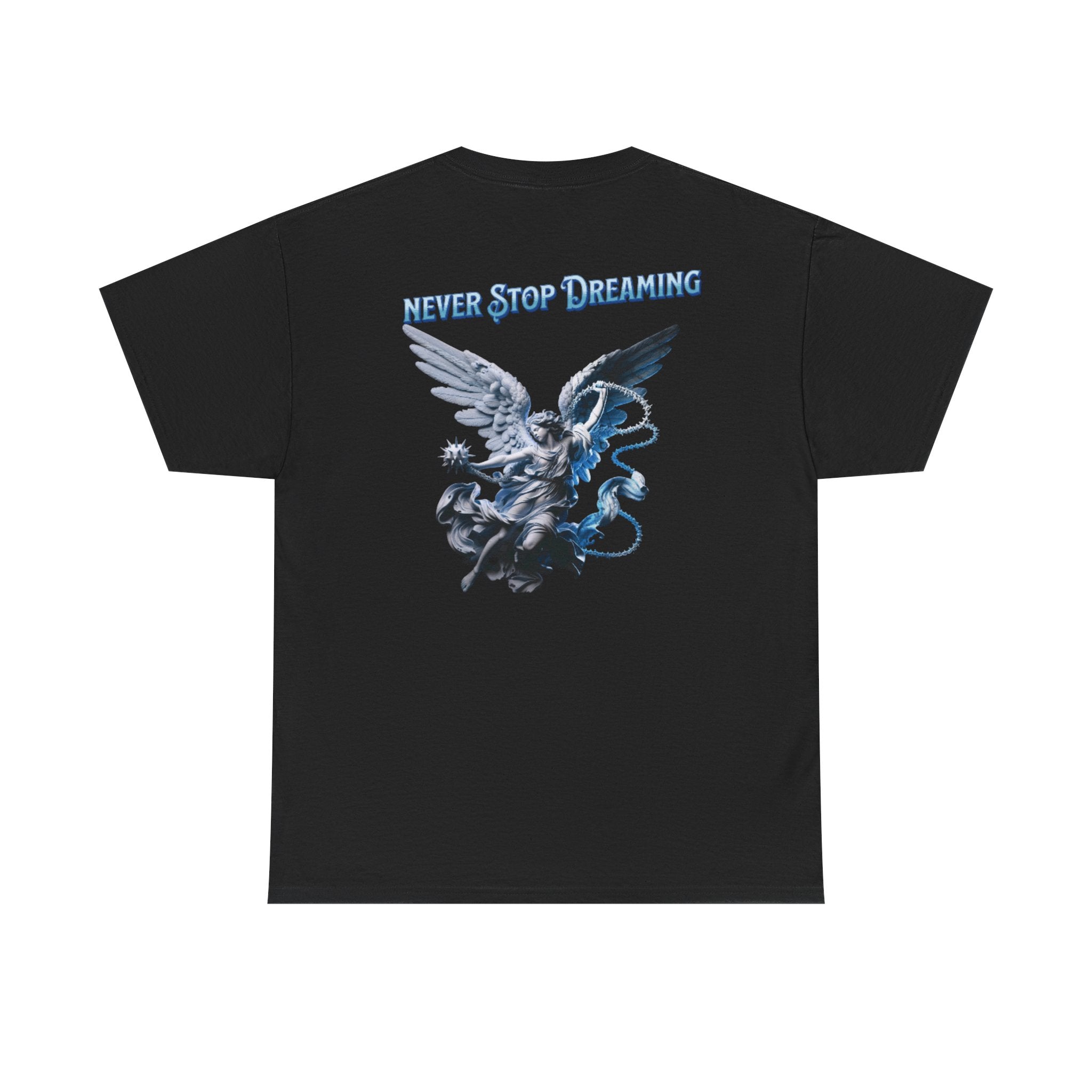 Never Stop Dreaming: Angel Graphic Tee | Angel Wings