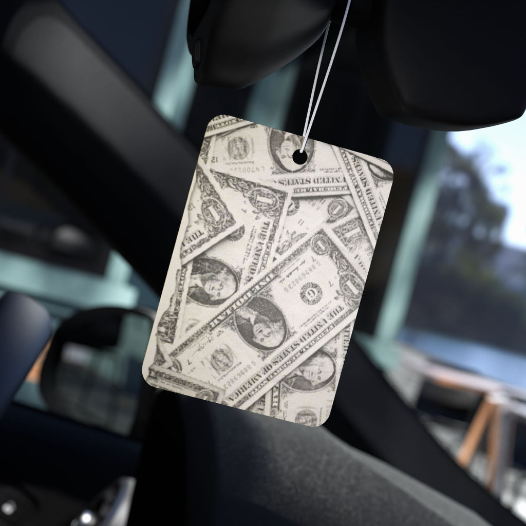 Money Pattern Car Air Freshener for Car, Truck & SUV