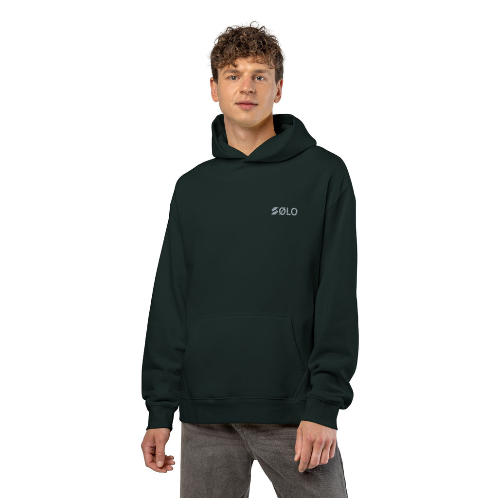 Solo minimal | Small Chest Text Sweatshirt