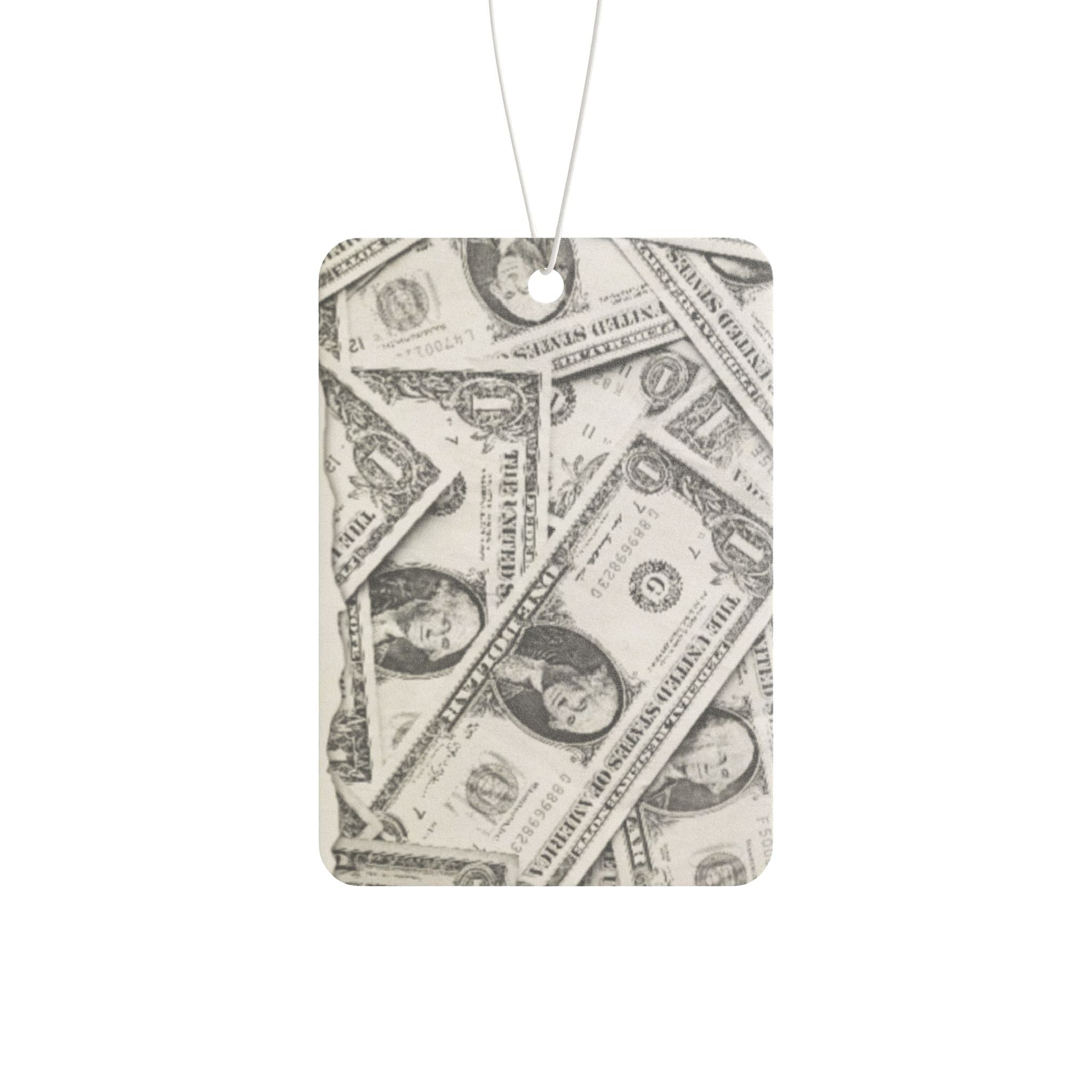 Money Pattern Car Air Freshener for Car, Truck & SUV