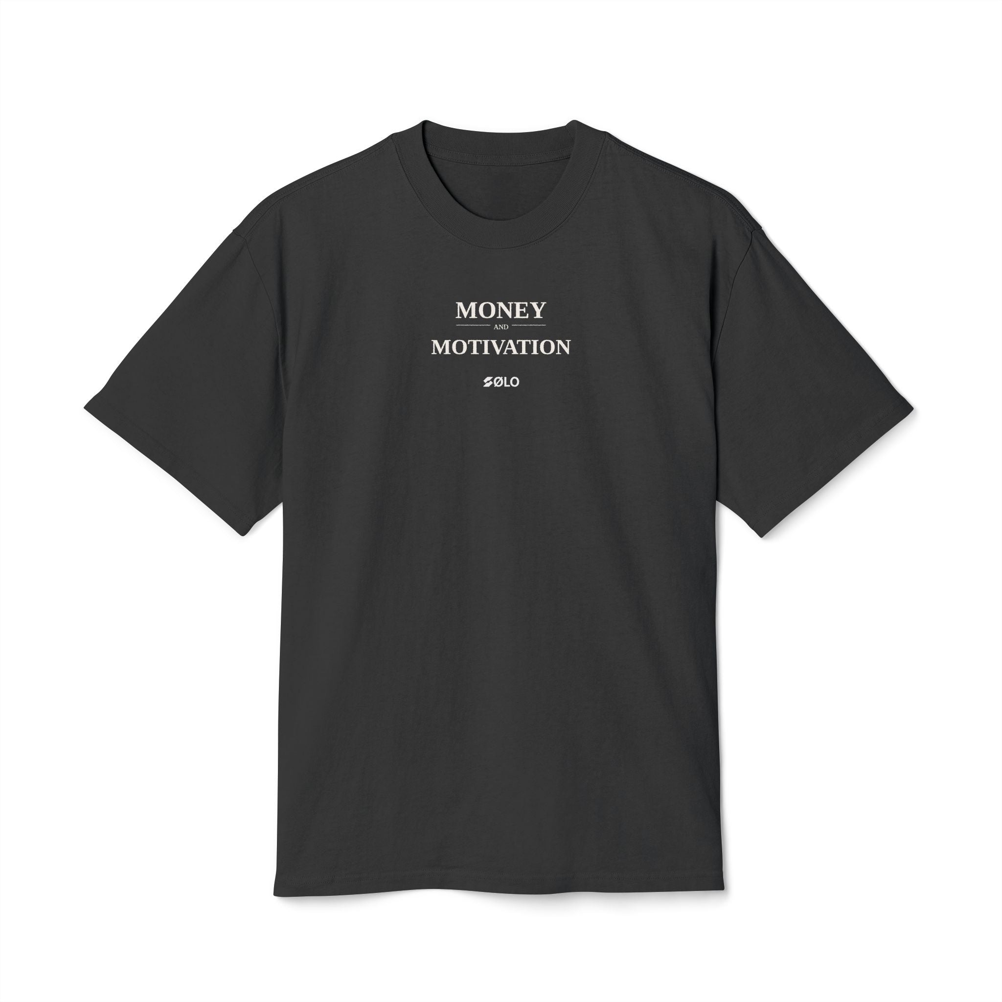 Money & Motivation Tee — Casual Everyday Graphic Shirt