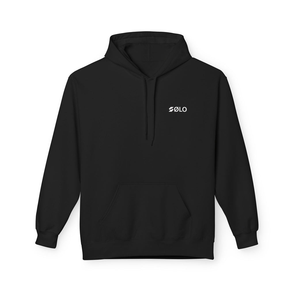 Hoodie — "Scared Money Don't Make Money" Minimalist Cash-Quote Pullover