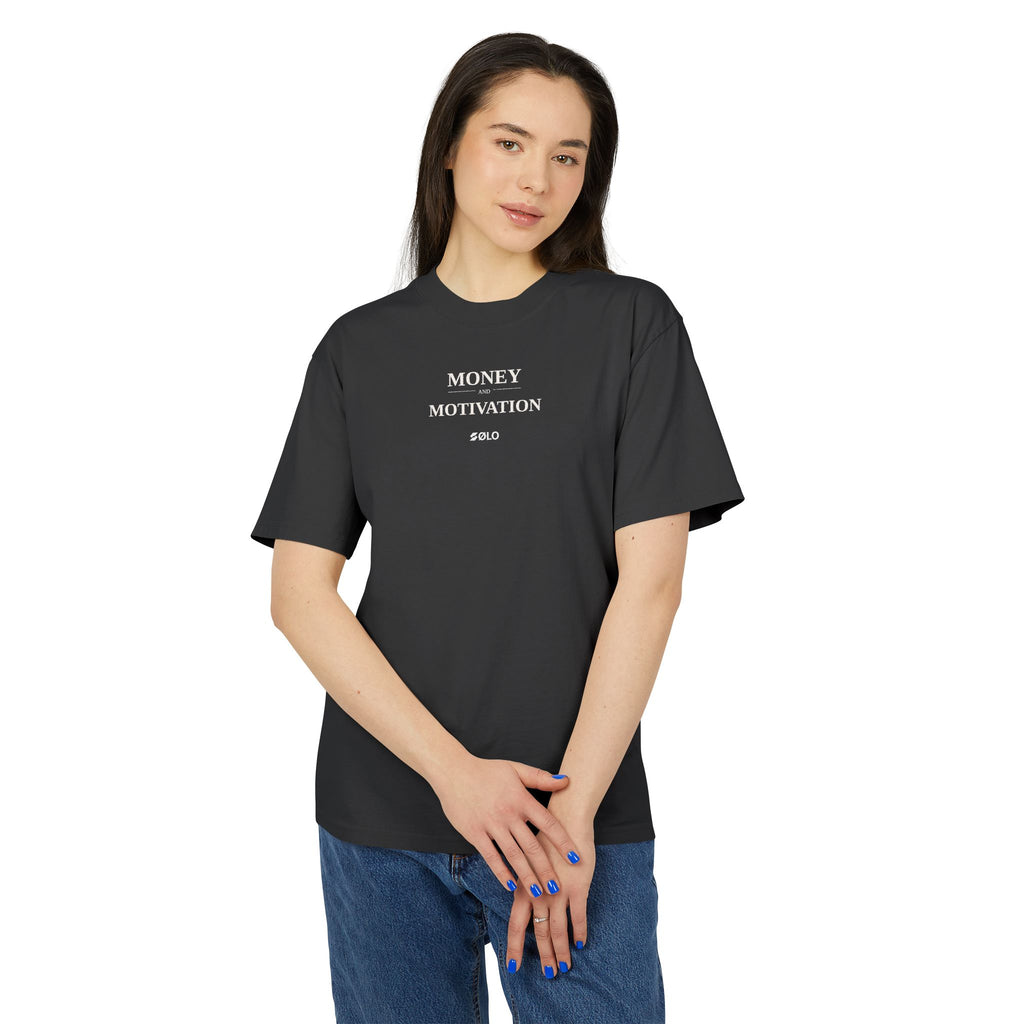 Money & Motivation Tee — Casual Everyday Graphic Shirt
