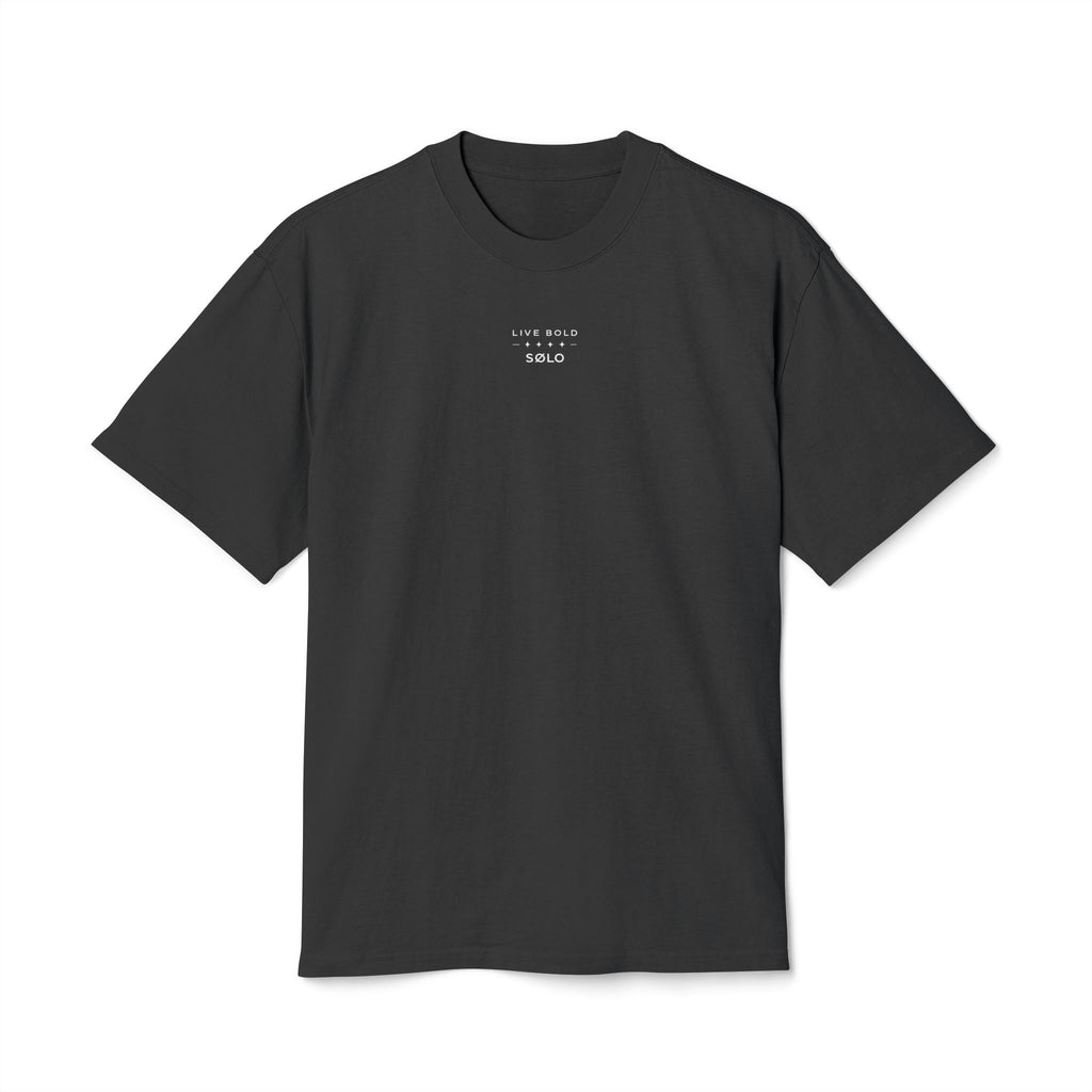 Live Bold Faded Tee — Casual Everyday Graphic Shirt