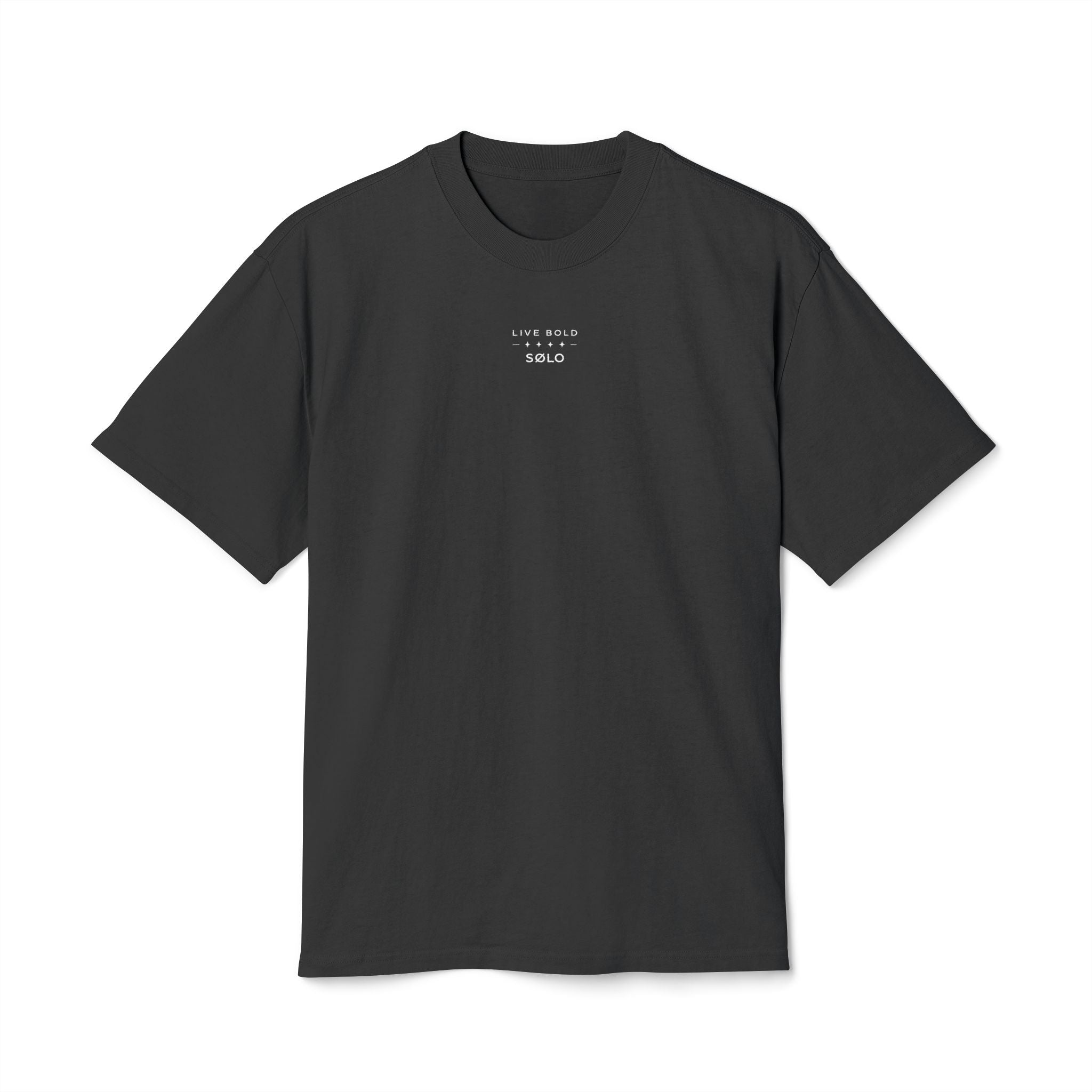 Live Bold Faded Tee — Casual Everyday Graphic Shirt