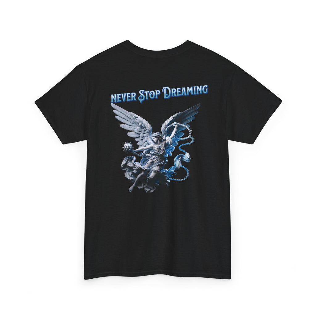 Never Stop Dreaming: Angel Graphic Tee | Angel Wings