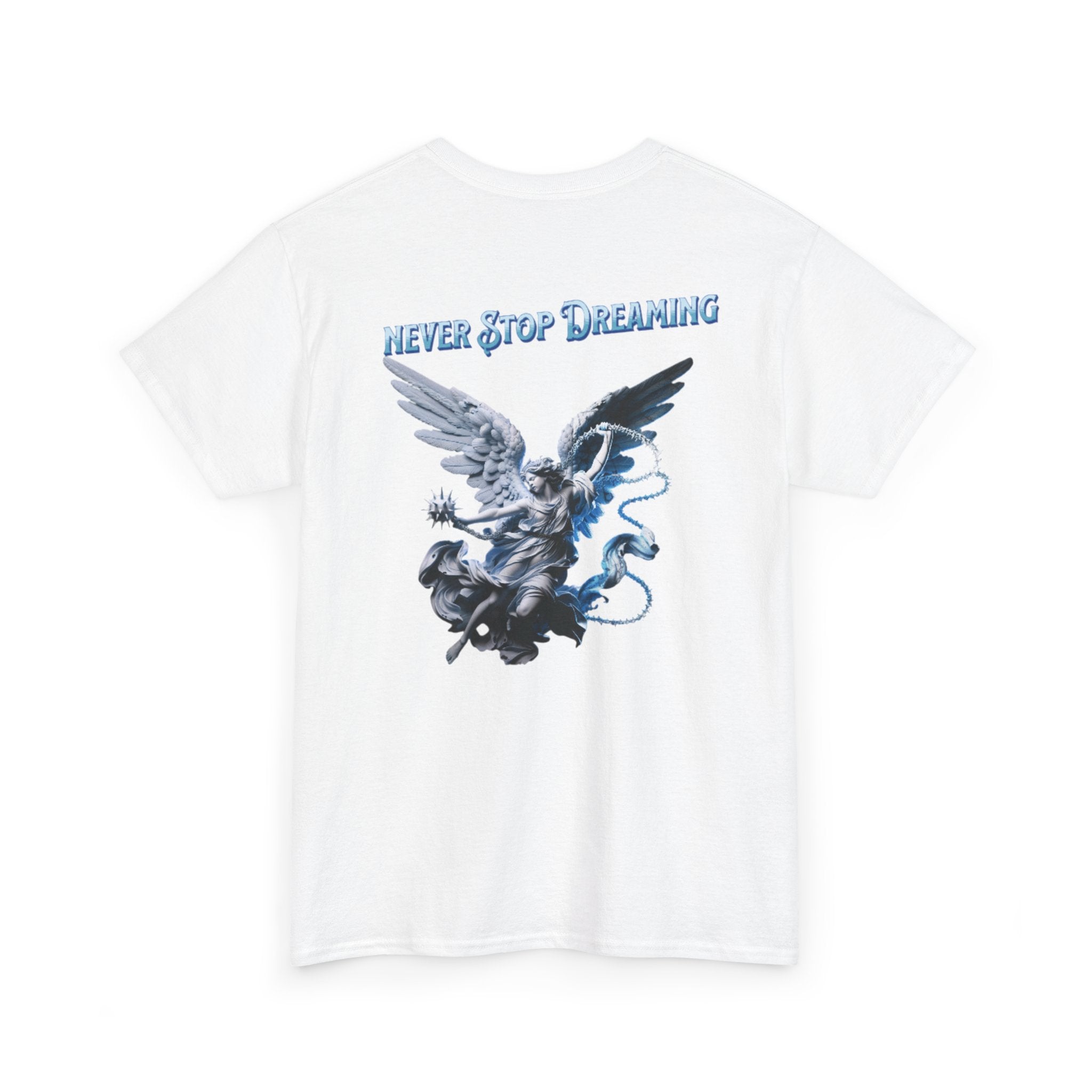 Never Stop Dreaming: Angel Graphic Tee | Angel Wings