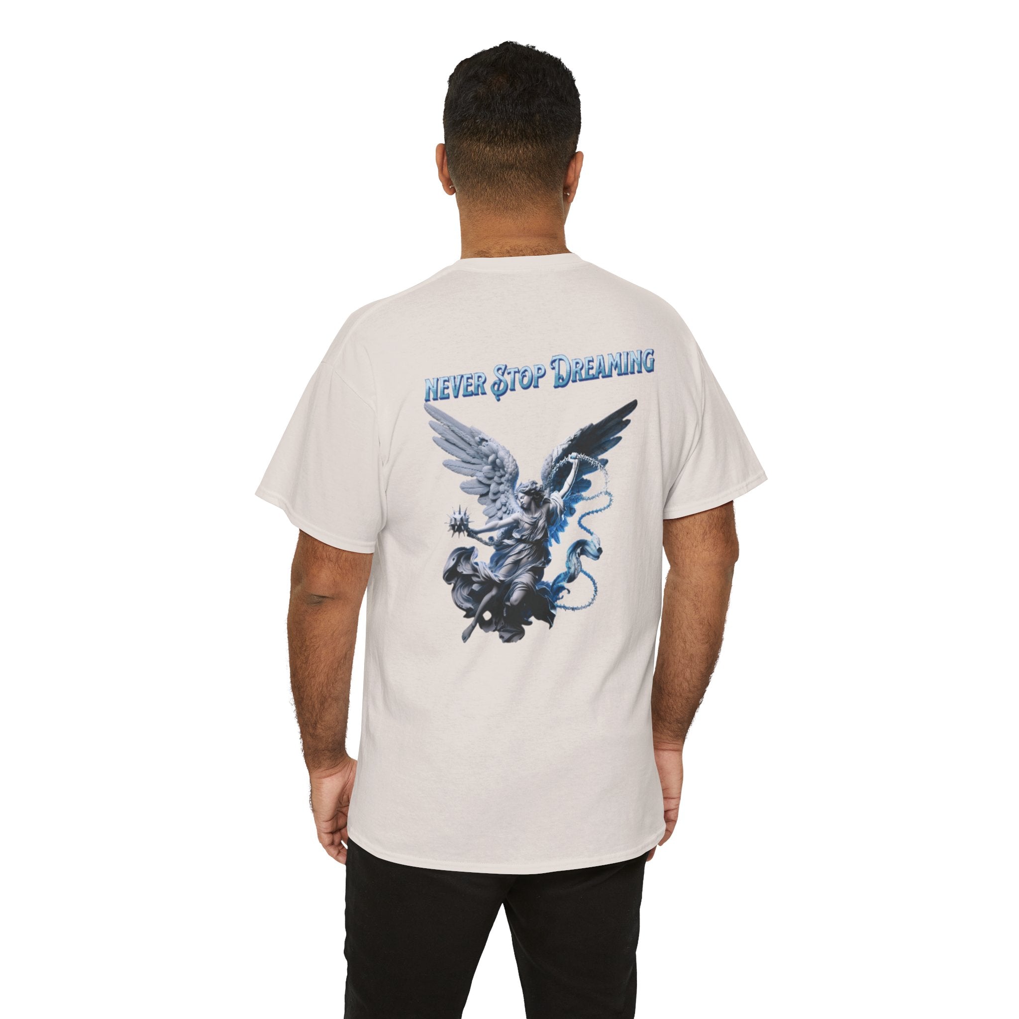 Never Stop Dreaming: Angel Graphic Tee | Angel Wings
