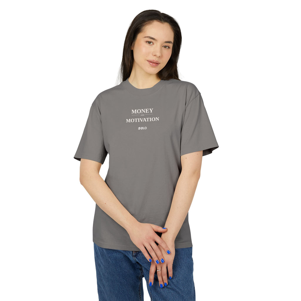 Money & Motivation Tee — Casual Everyday Graphic Shirt