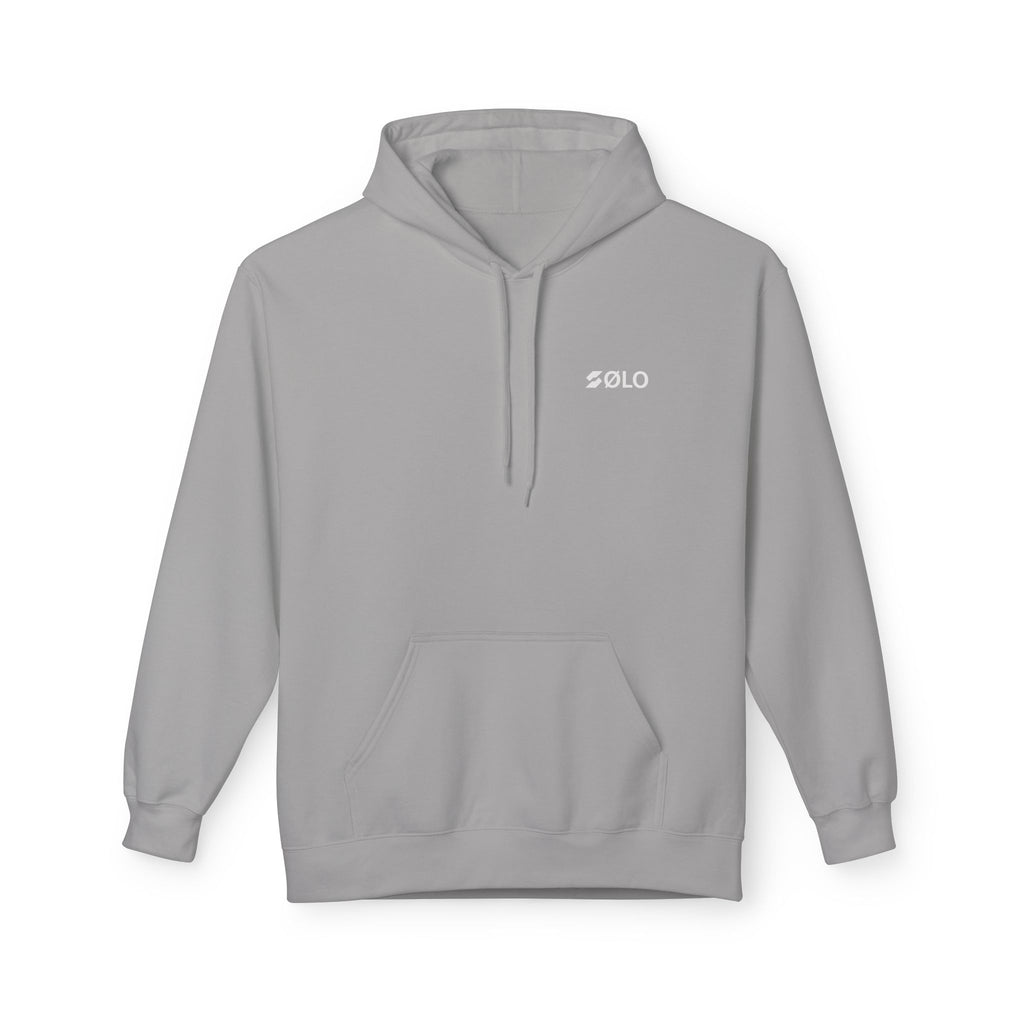 Hoodie — "Scared Money Don't Make Money" Minimalist Cash-Quote Pullover