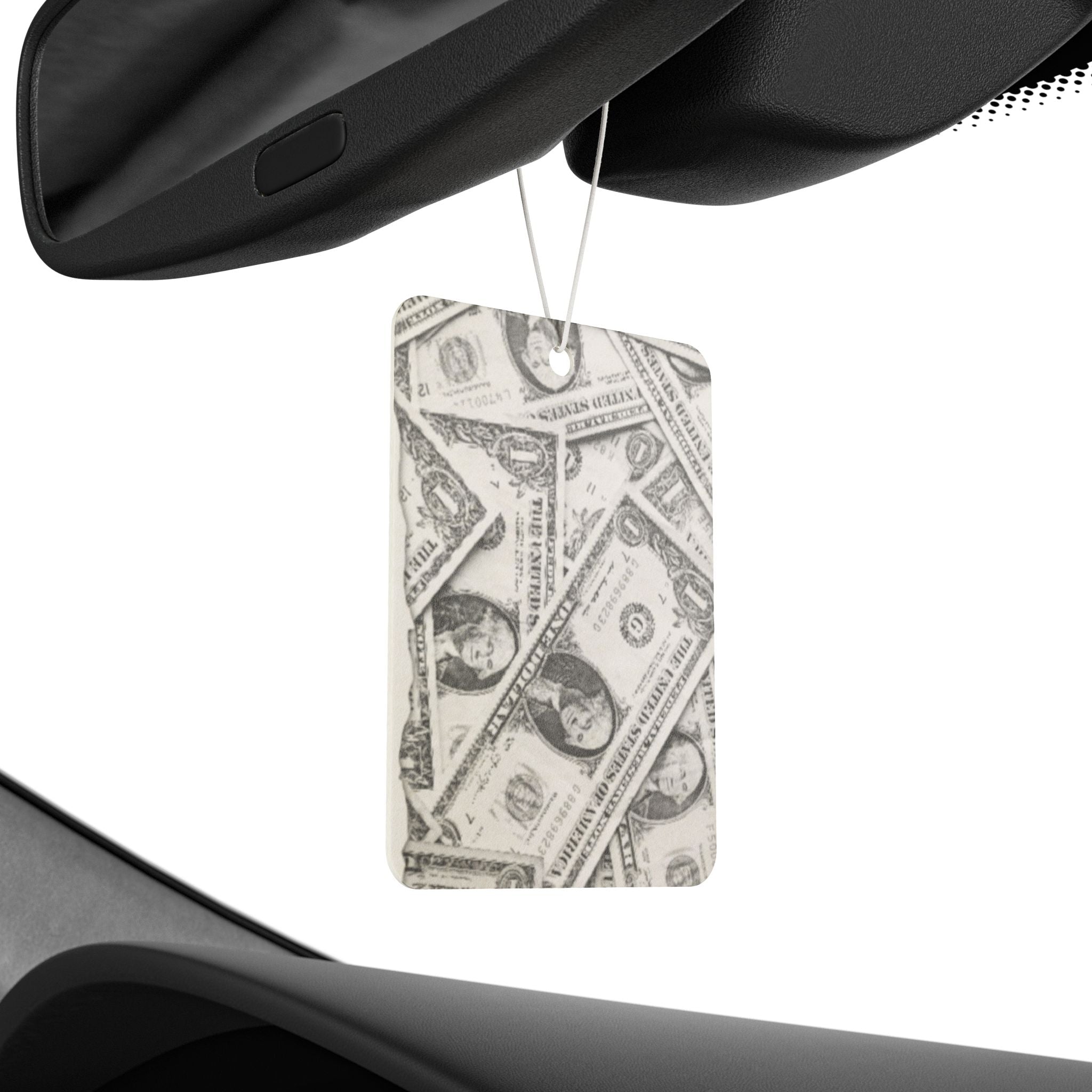 Money Pattern Car Air Freshener for Car, Truck & SUV