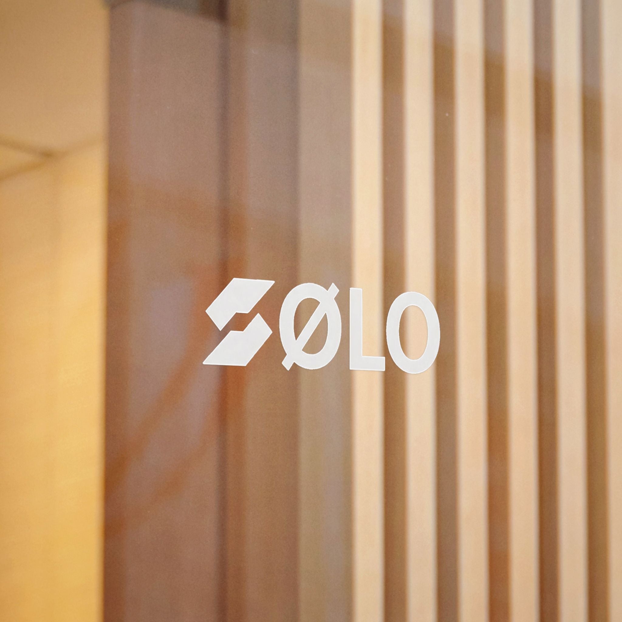 Copy of SØLO Minimal Logo Sticker