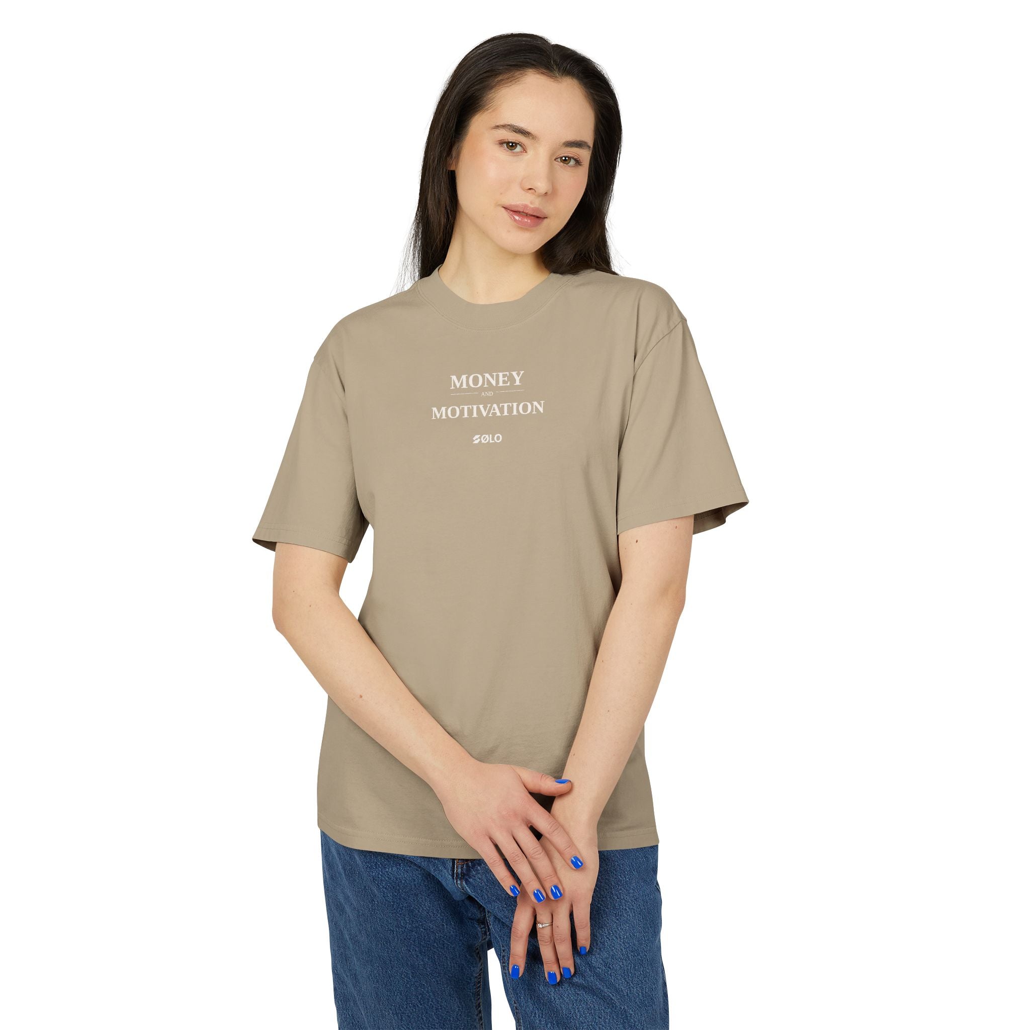 Money & Motivation Tee — Casual Everyday Graphic Shirt