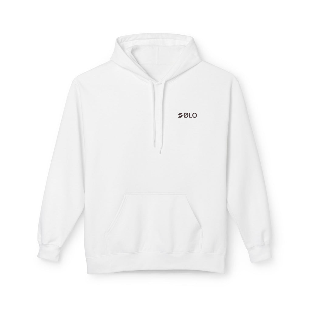 Hoodie — "Scared Money Don't Make Money" Minimalist Cash-Quote Pullover