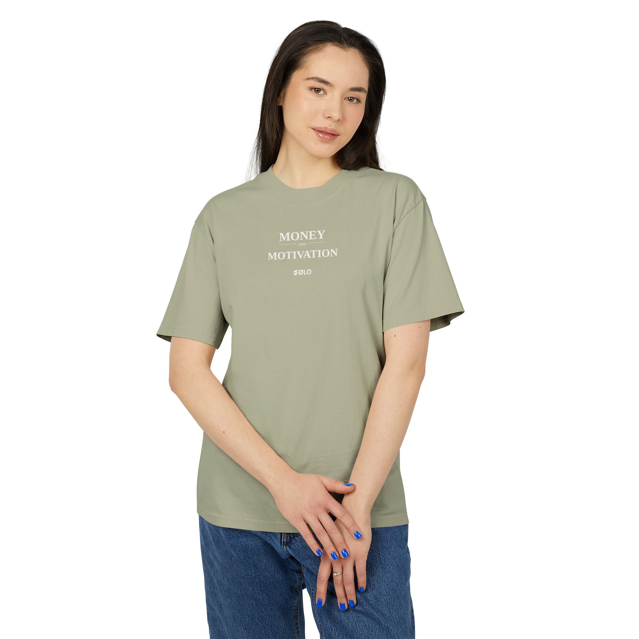 Money & Motivation Tee — Casual Everyday Graphic Shirt