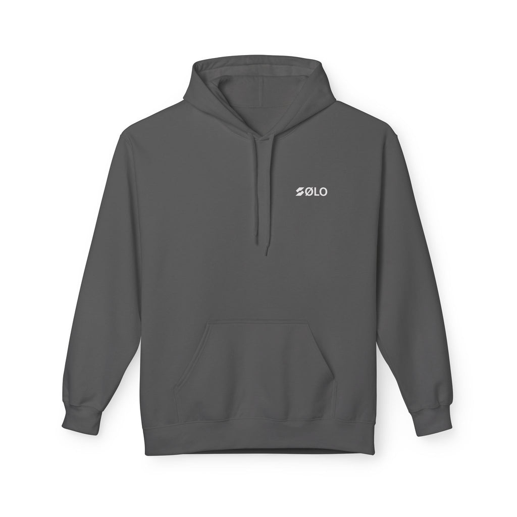 Hoodie — "Scared Money Don't Make Money" Minimalist Cash-Quote Pullover
