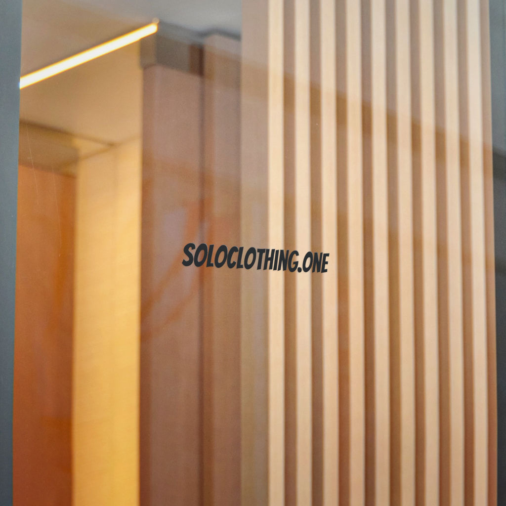 Soloclothing.one  Die-Cut Sticker