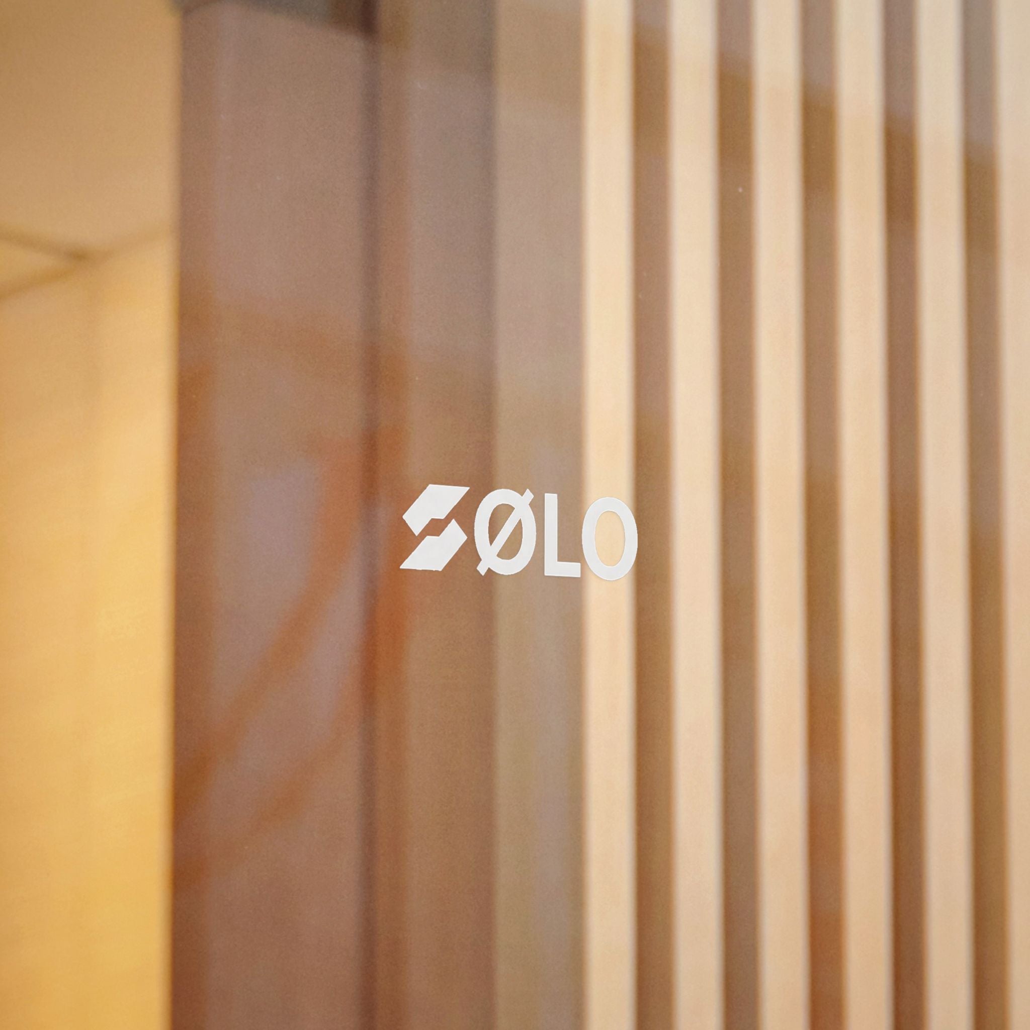 Copy of SØLO Minimal Logo Sticker