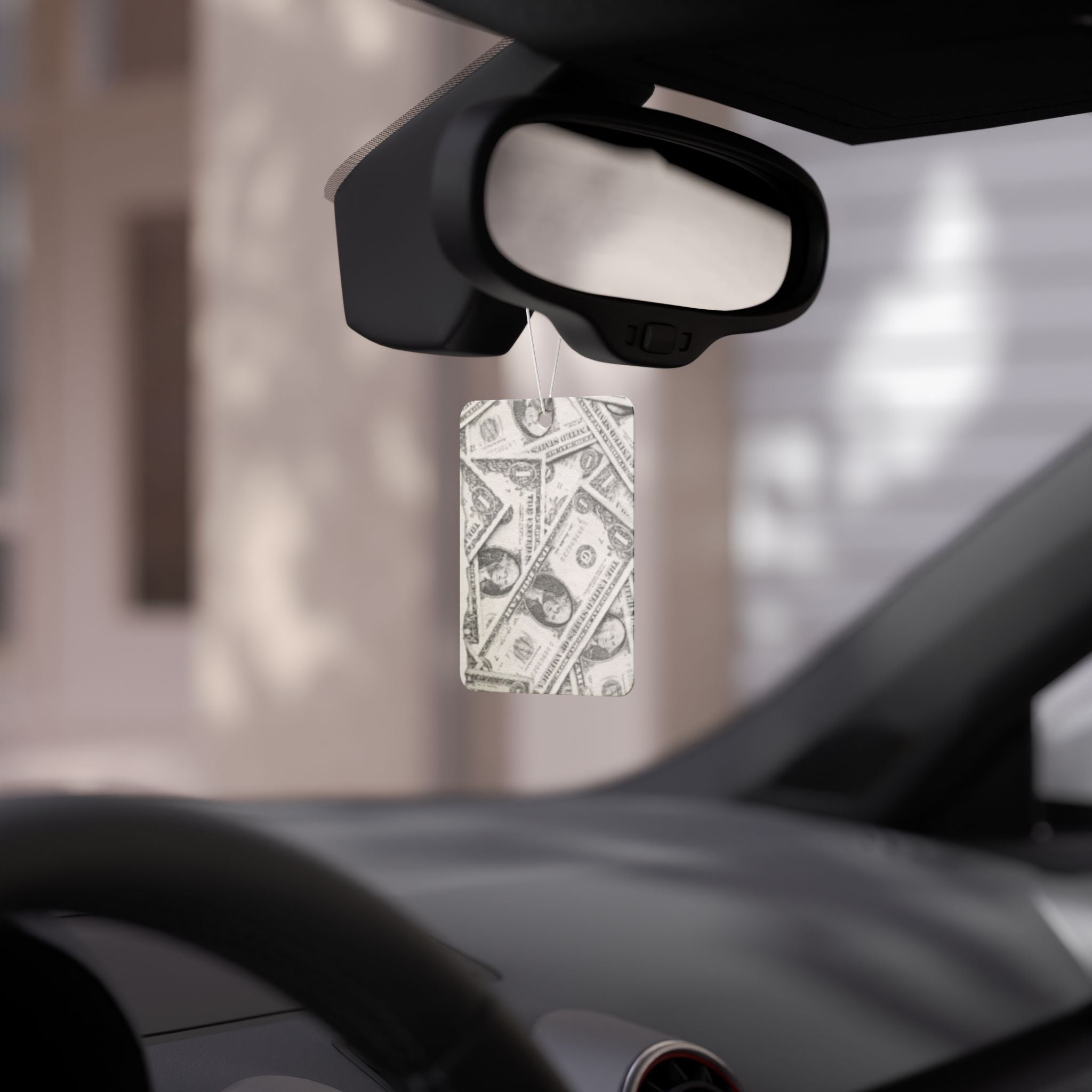 Money Pattern Car Air Freshener for Car, Truck & SUV