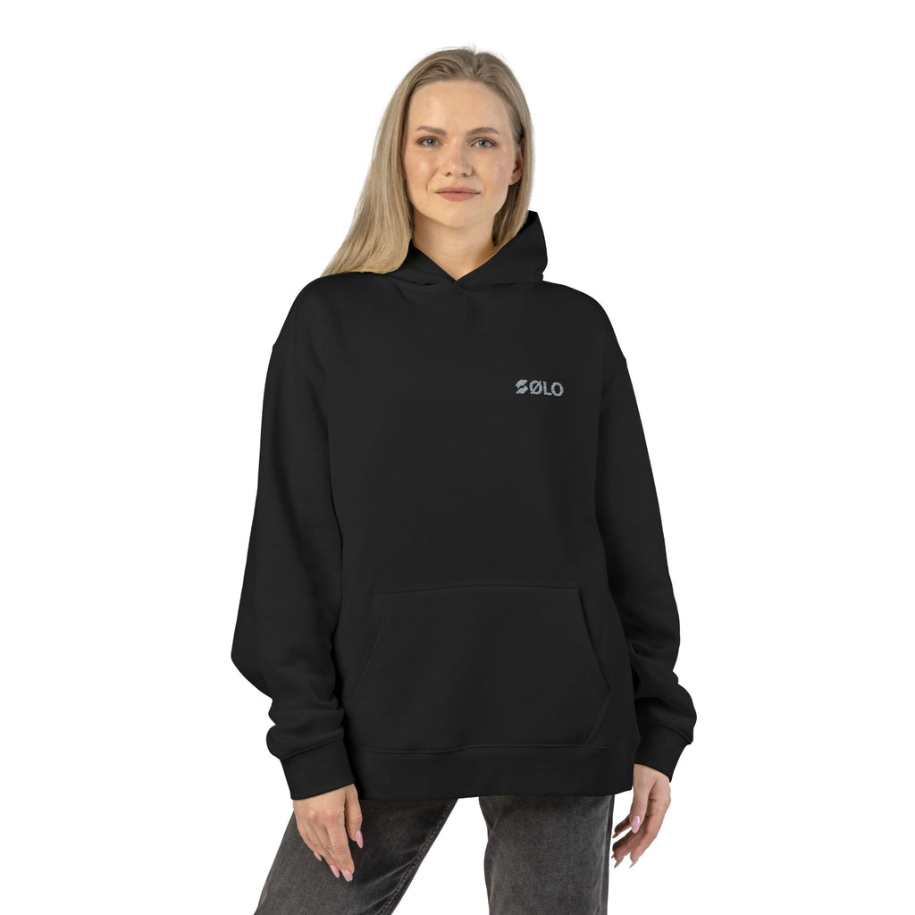 Solo minimal | Small Chest Text Sweatshirt