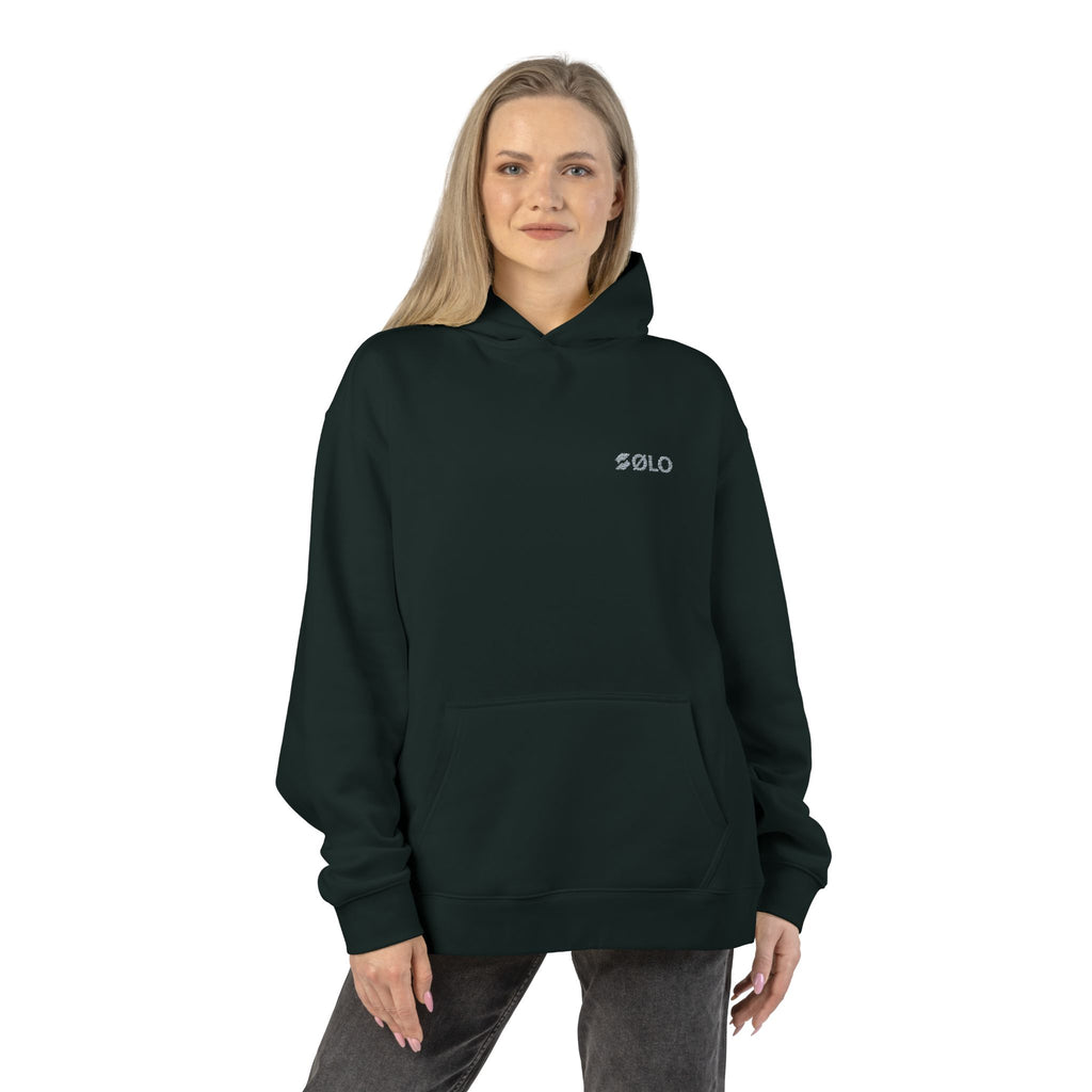 Solo minimal | Small Chest Text Sweatshirt