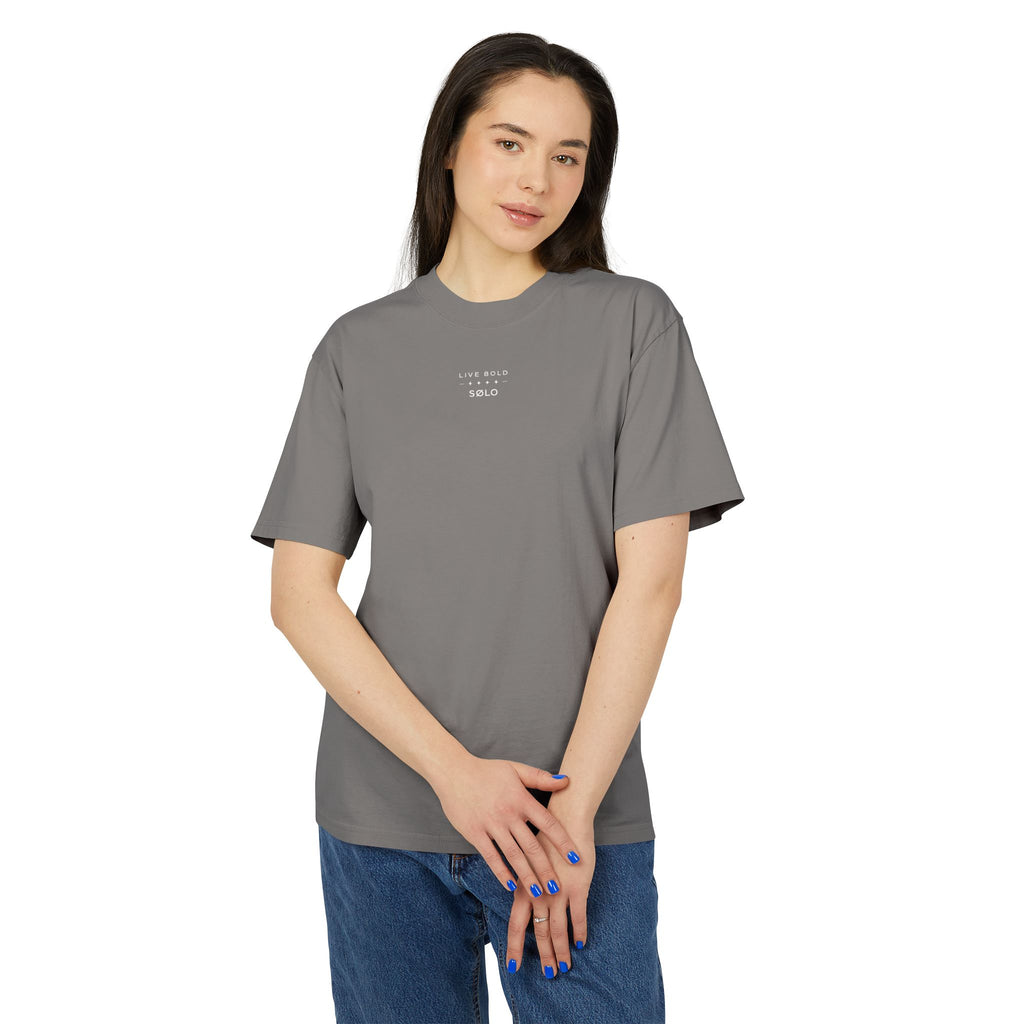 Live Bold Faded Tee — Casual Everyday Graphic Shirt