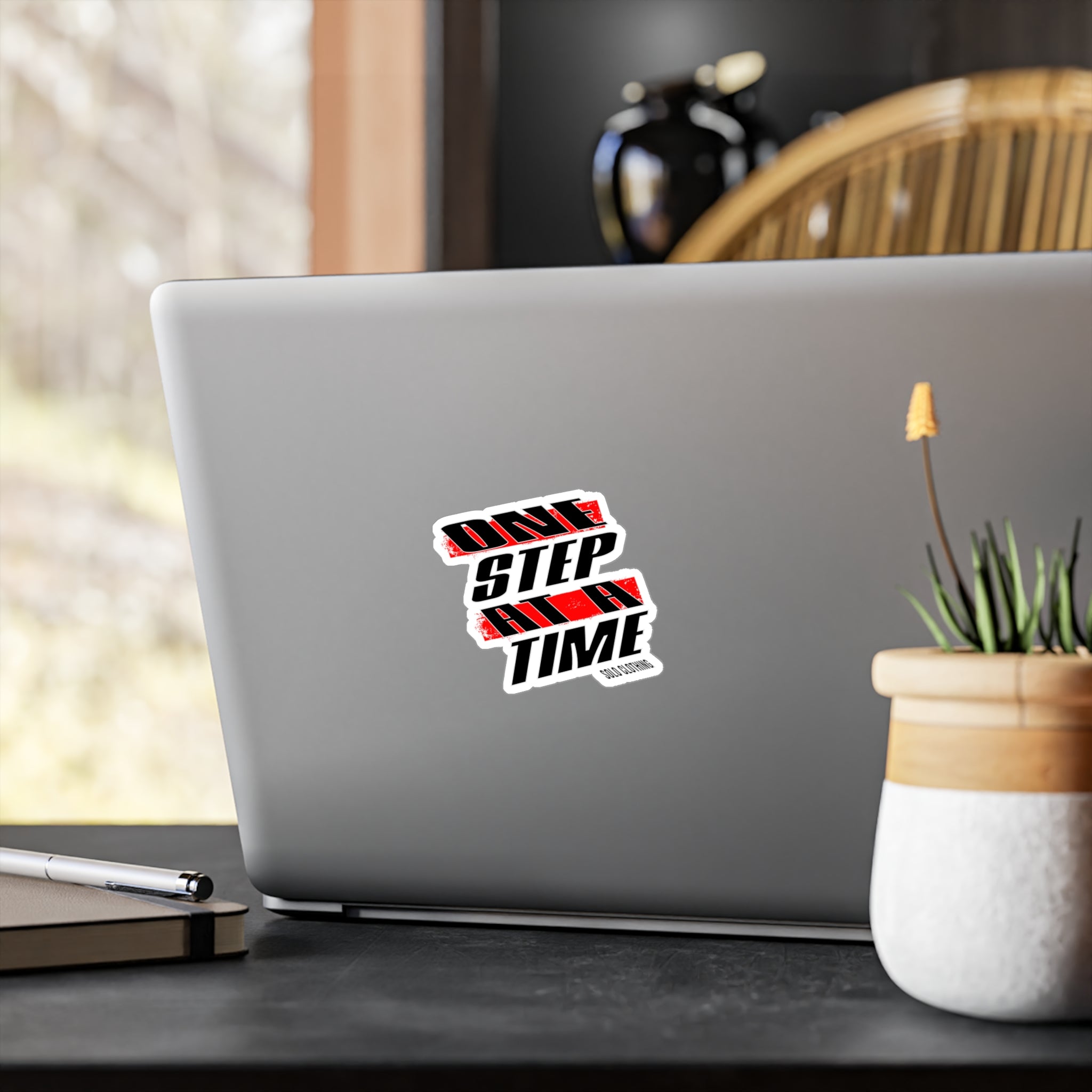 one step at a time Sticker
