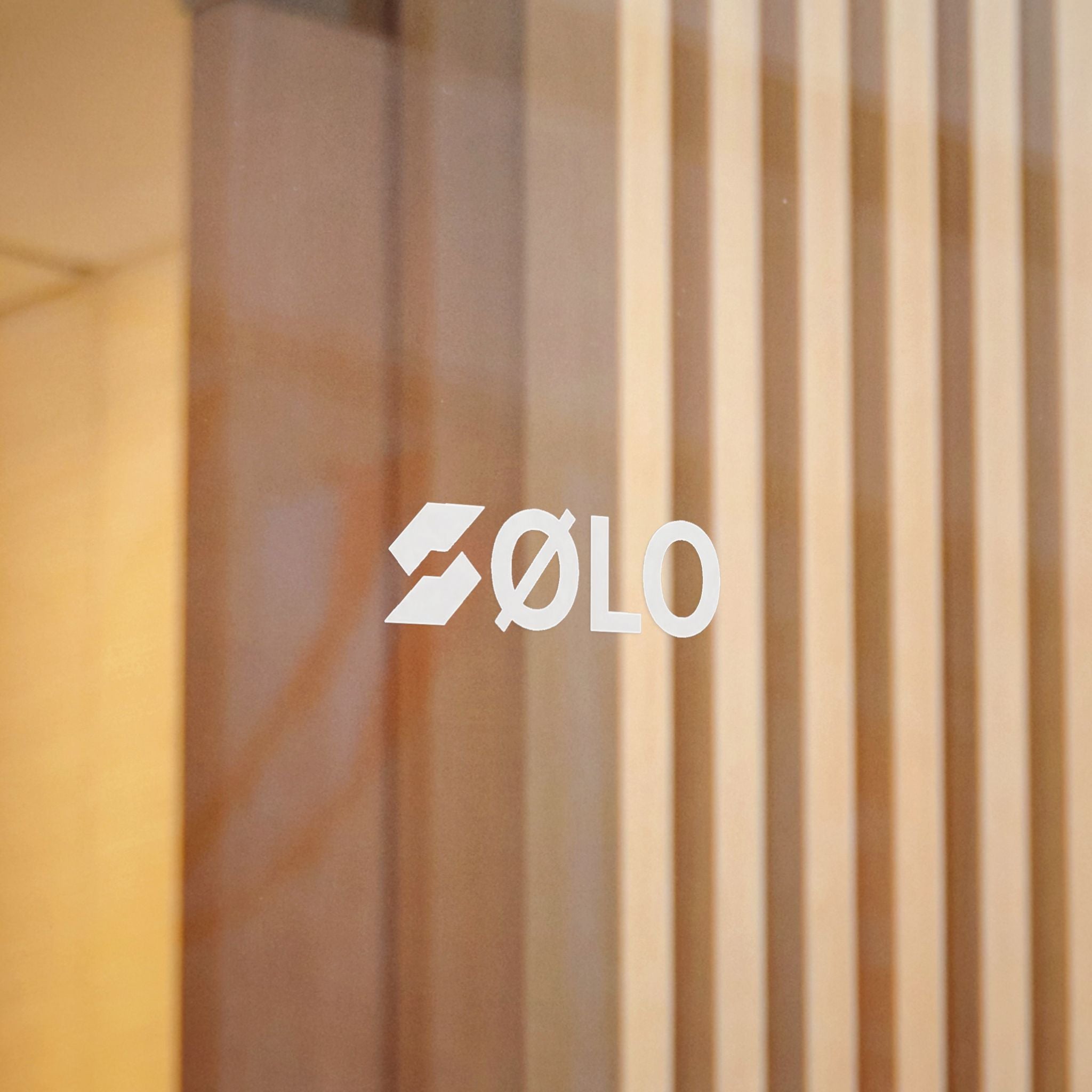Copy of SØLO Minimal Logo Sticker