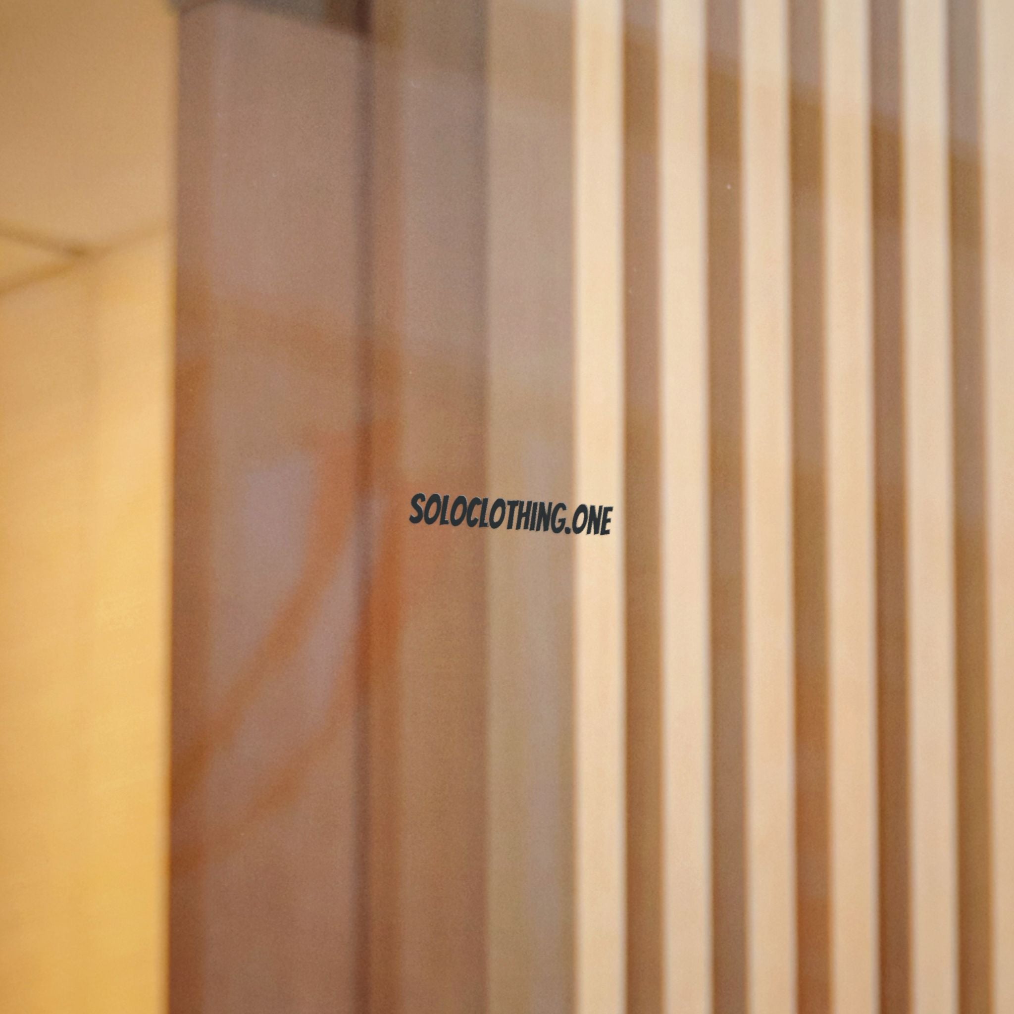 Soloclothing.one  Die-Cut Sticker