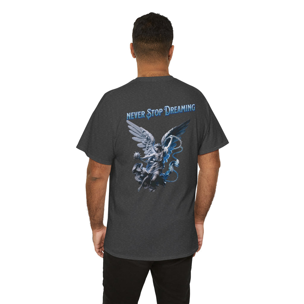 Never Stop Dreaming: Angel Graphic Tee | Angel Wings