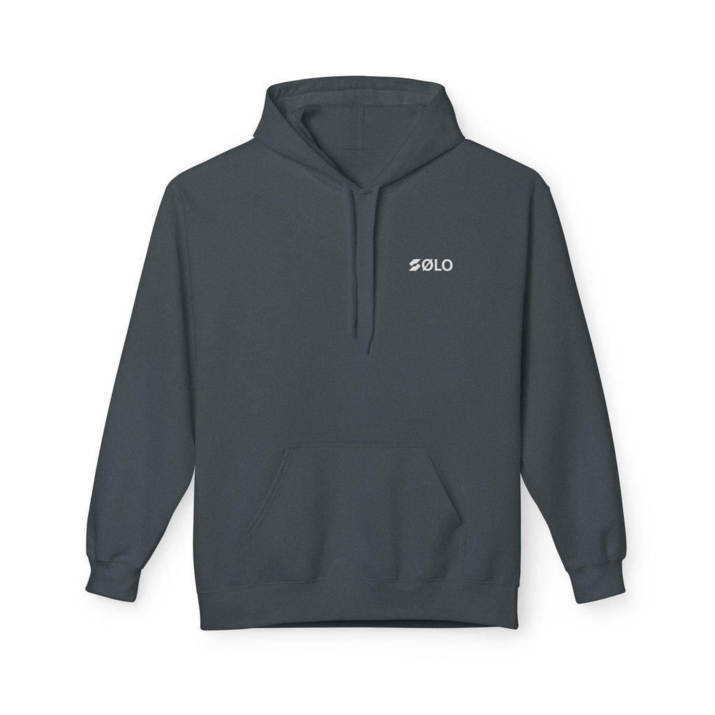 Hoodie — "Scared Money Don't Make Money" Minimalist Cash-Quote Pullover