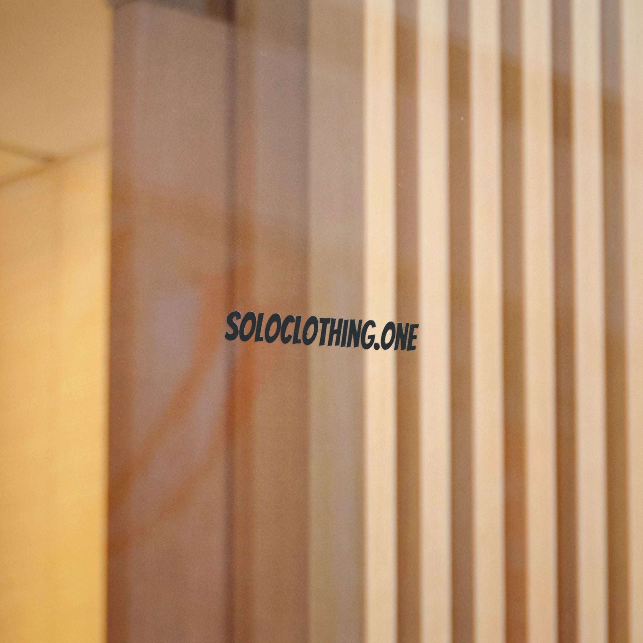 Soloclothing.one  Die-Cut Sticker