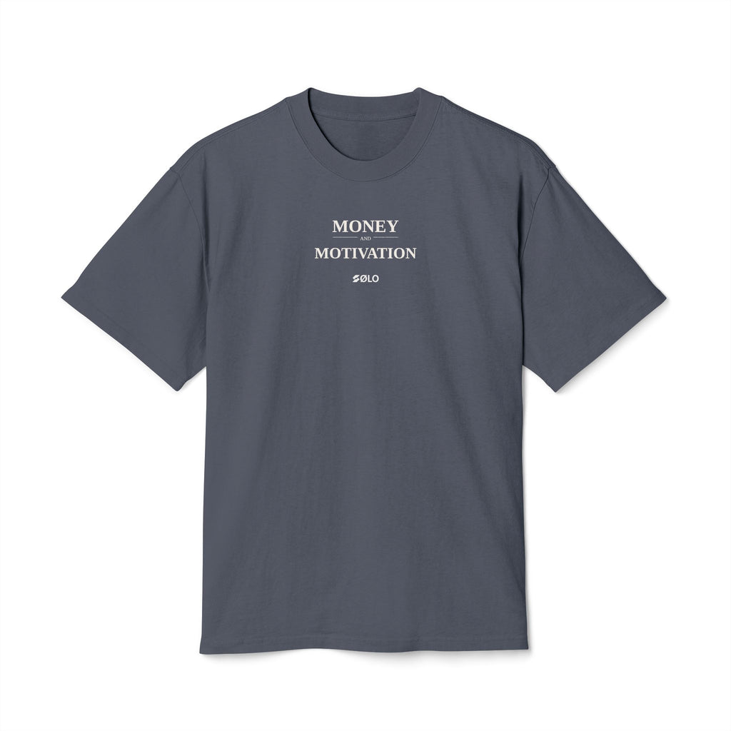 Money & Motivation Tee — Casual Everyday Graphic Shirt