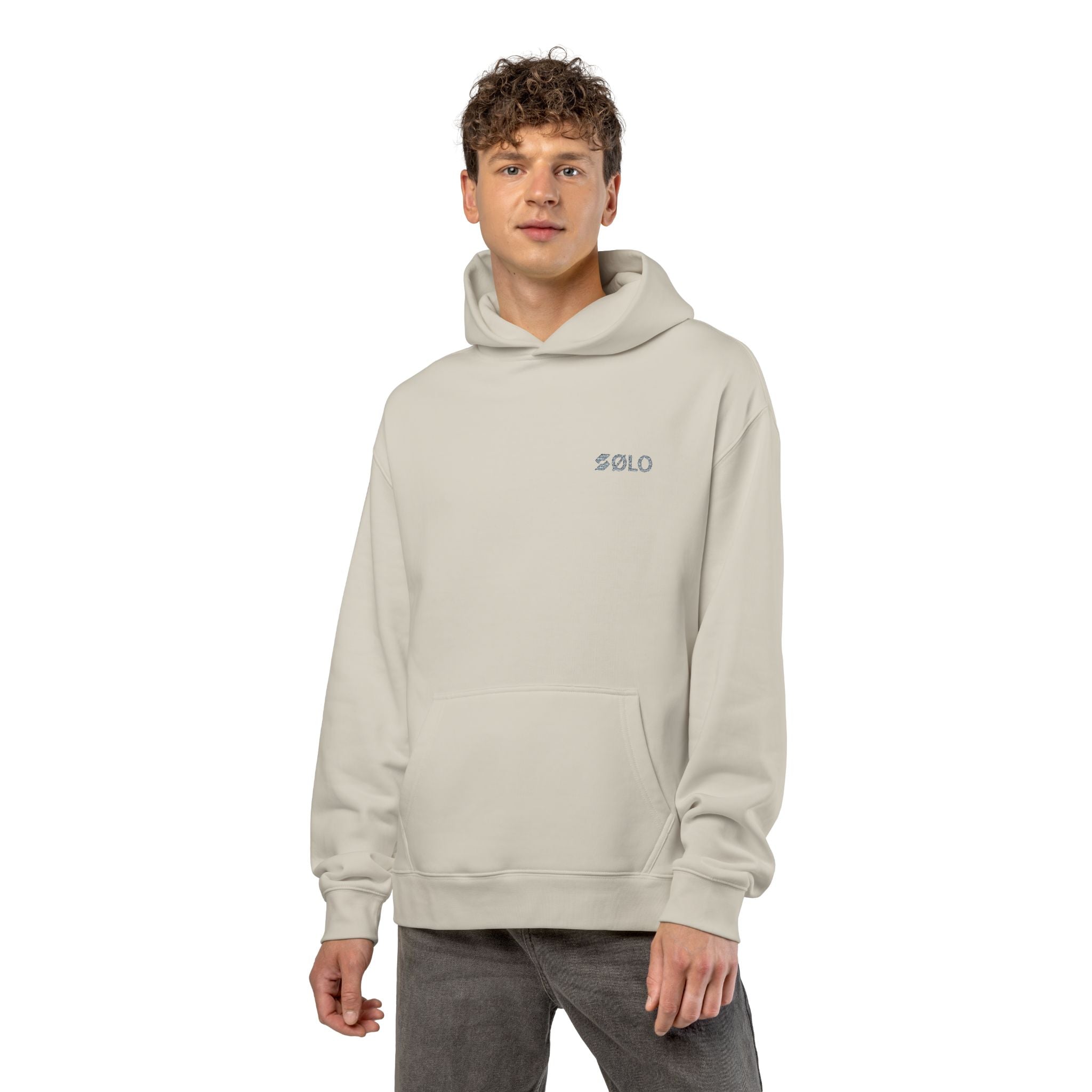 Solo minimal | Small Chest Text Sweatshirt
